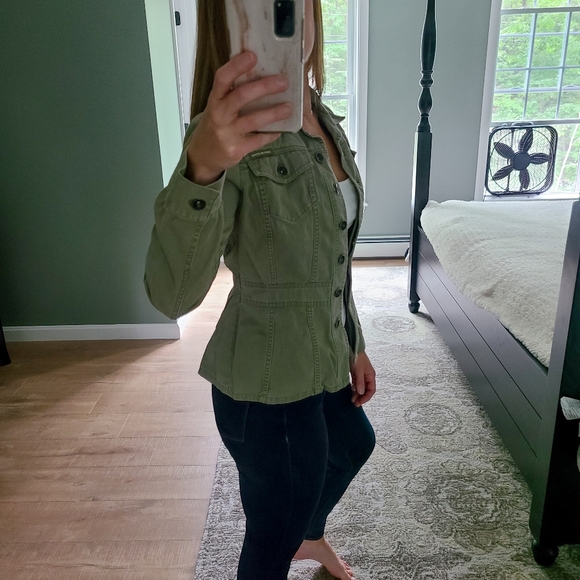 DKNY Jean's Utility Jacket - Picture 3 of 10